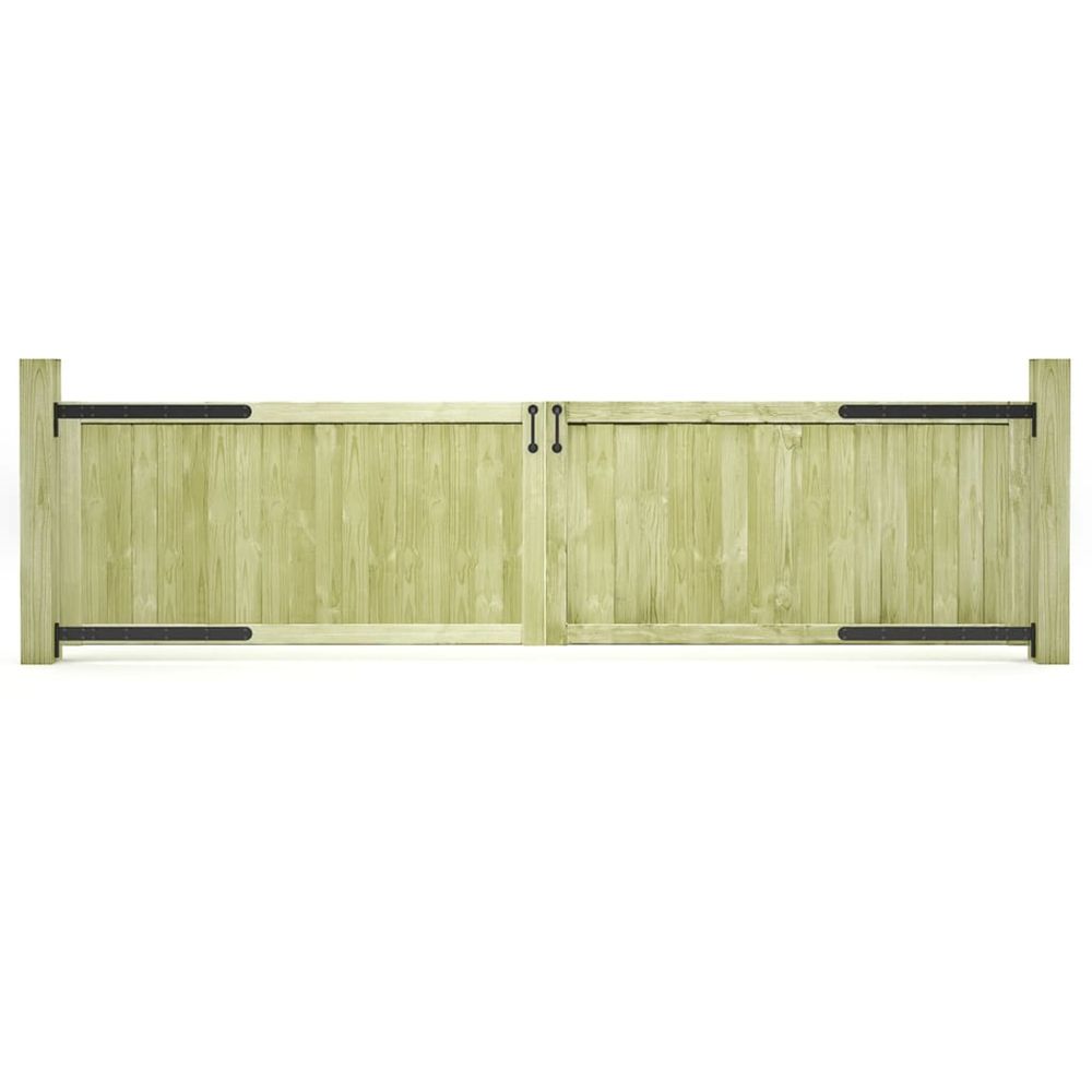 PORTILLONS DE JARDIN 2 PCS B 6-(864320)
