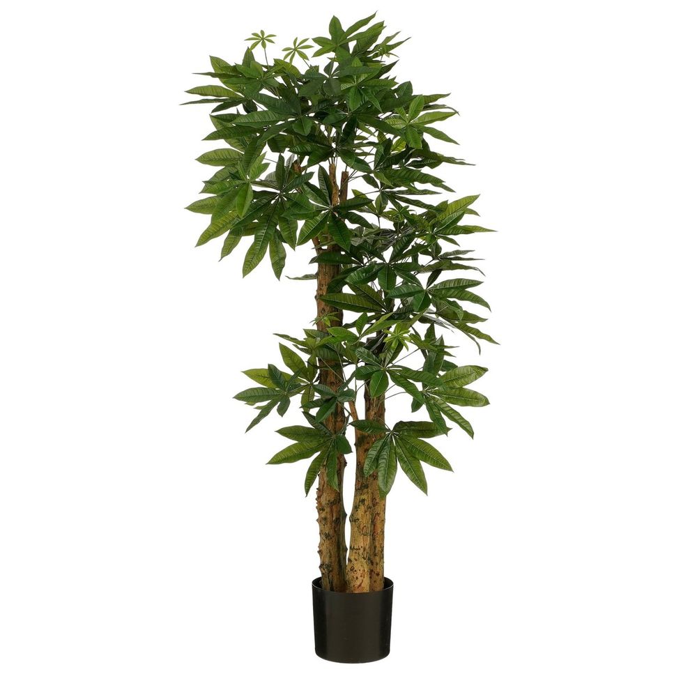 Mica decorations pachira arbre artificiel - plantes artificielles intérieur sans entretien - fausse plante intérieur symbole de