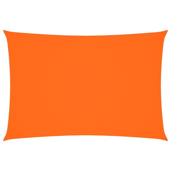 Voile de parasol tissu oxford rectangulaire 3x5 m orange