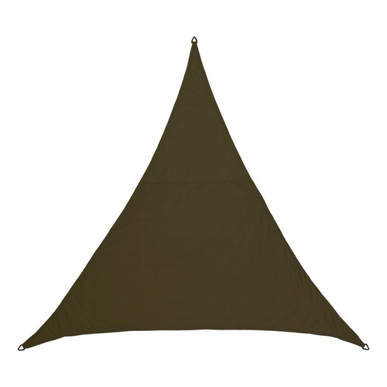 Voile d'ombrage elyora 3x3x3m vert laurier