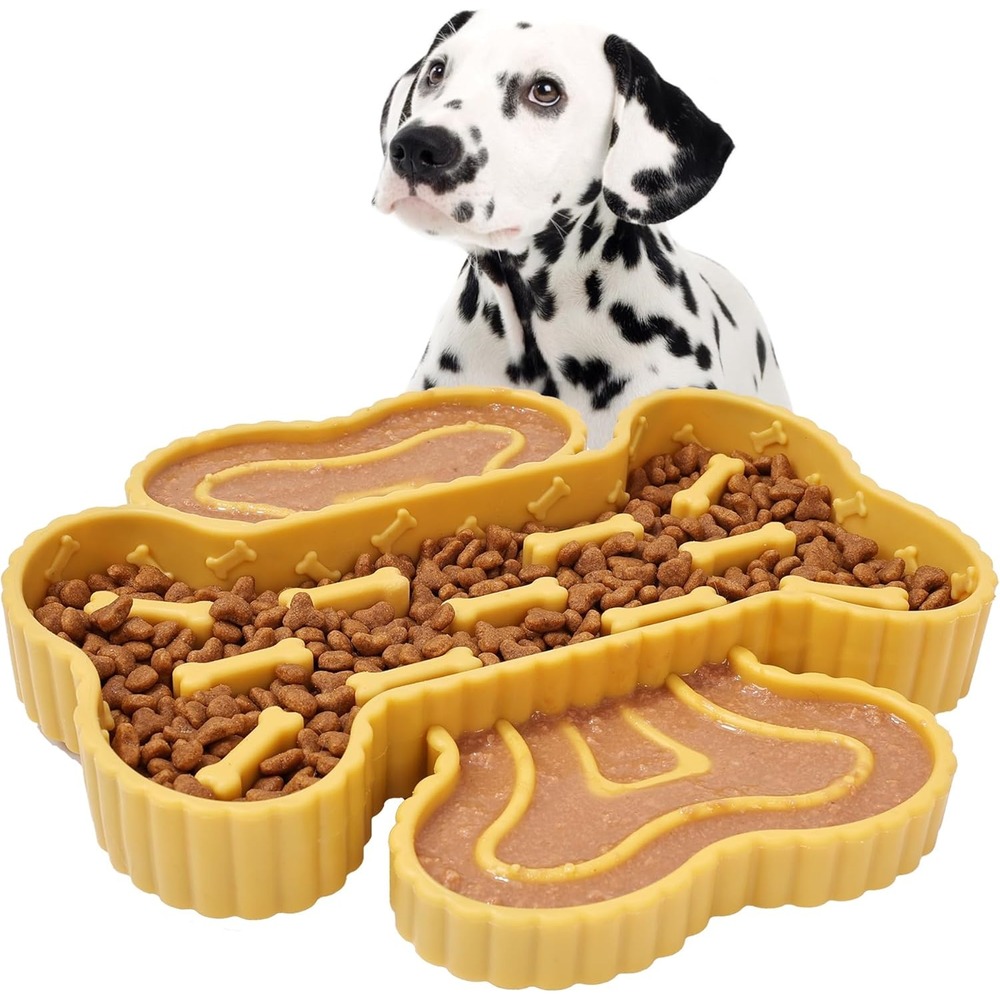 Bol courbe nourriture lente pour animal