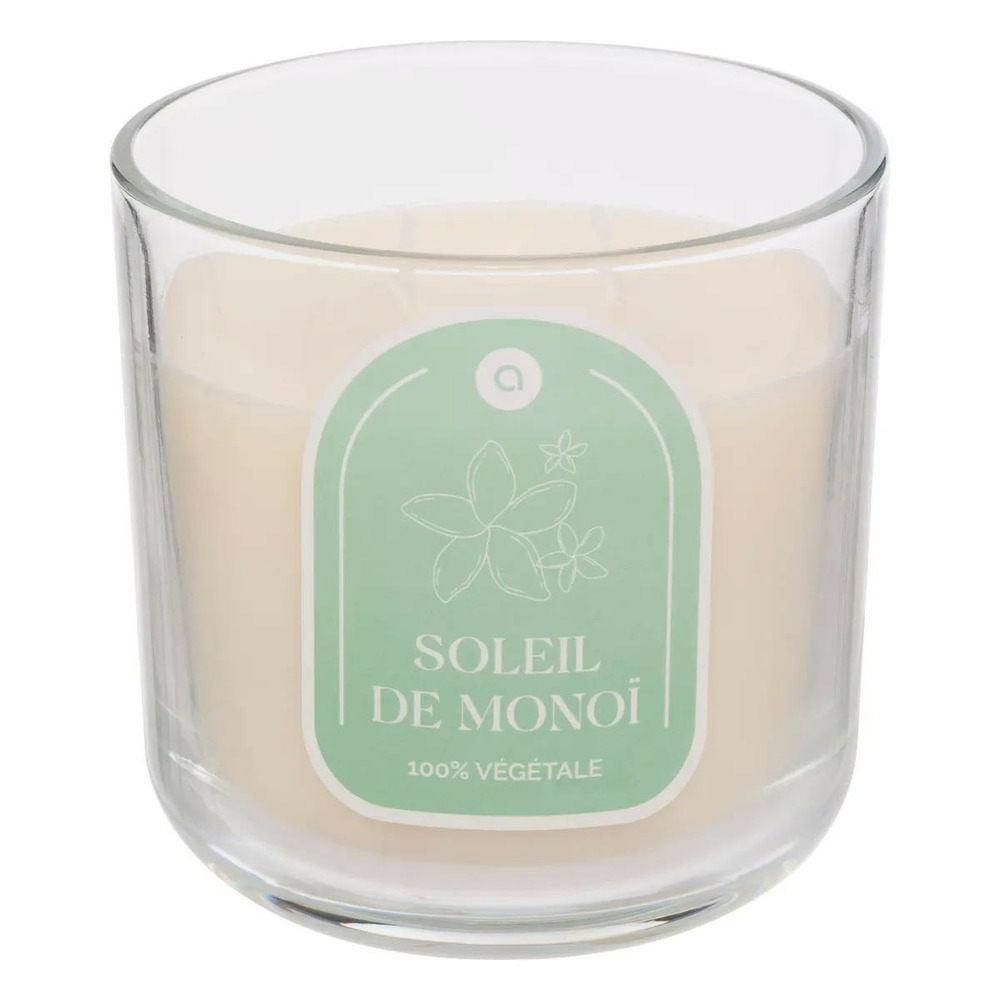 Bougie parfumée en verre 