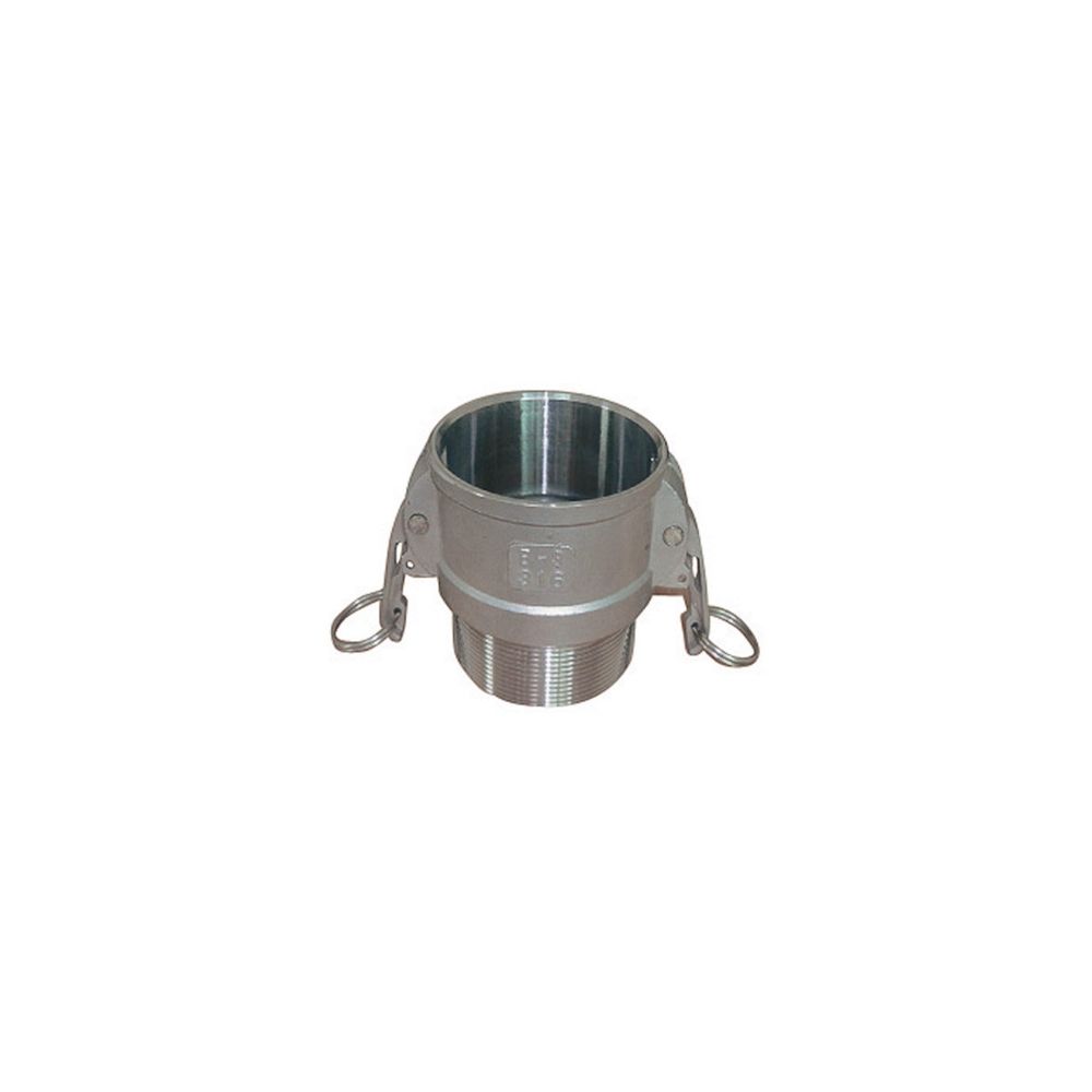 Raccord camlock femelle - embout fileté male en inox - type b - ø a: 4''____ø b: