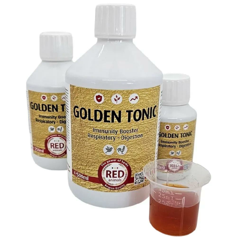 Complément alimentaire pigeons oiseaux et volailles golden tonic 500 ml