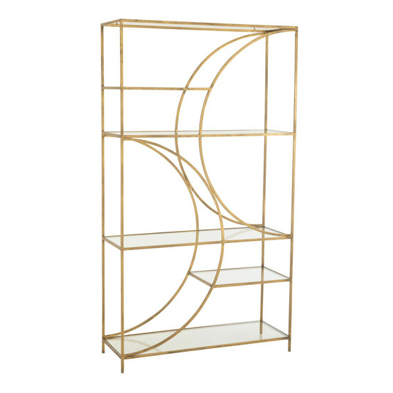 Étagère 6 niveaux en verre