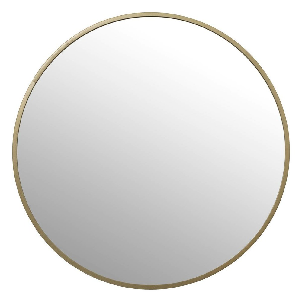 Miroir rond alice d38cm or