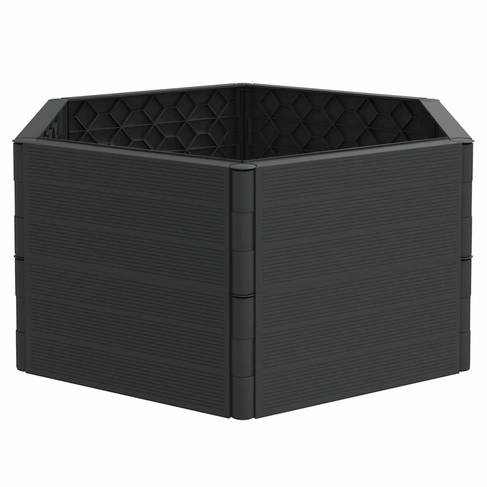 Jardinière anthracite pp