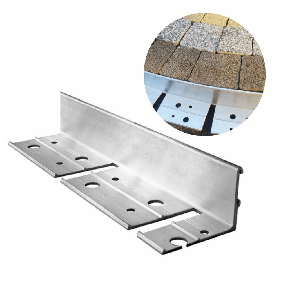 Bordure de jardin en aluminium ultra solide 38mm x 100cm | bordure jardin | bordures de jardin