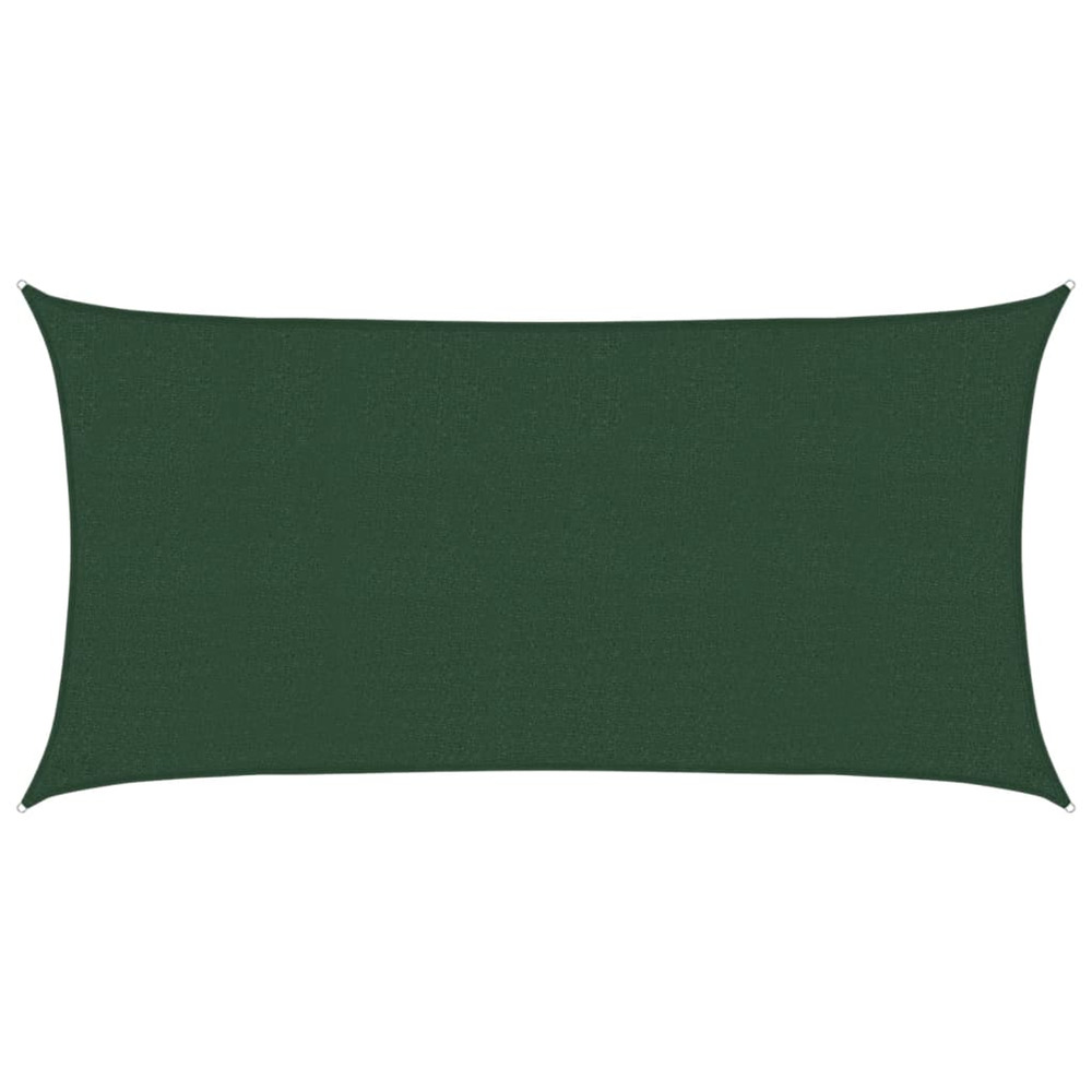 Voile d'ombrage 160 g/m² vert foncé 2x4 m pehd