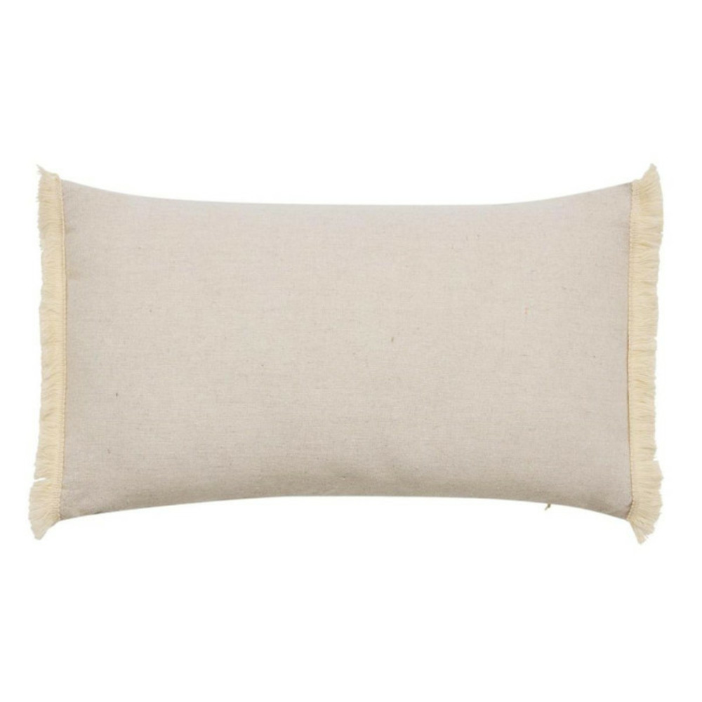 Coussin déco à franges 