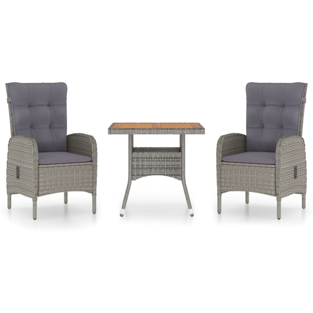 Ensemble Ã  dÃ®ner de jardin 3 pcs