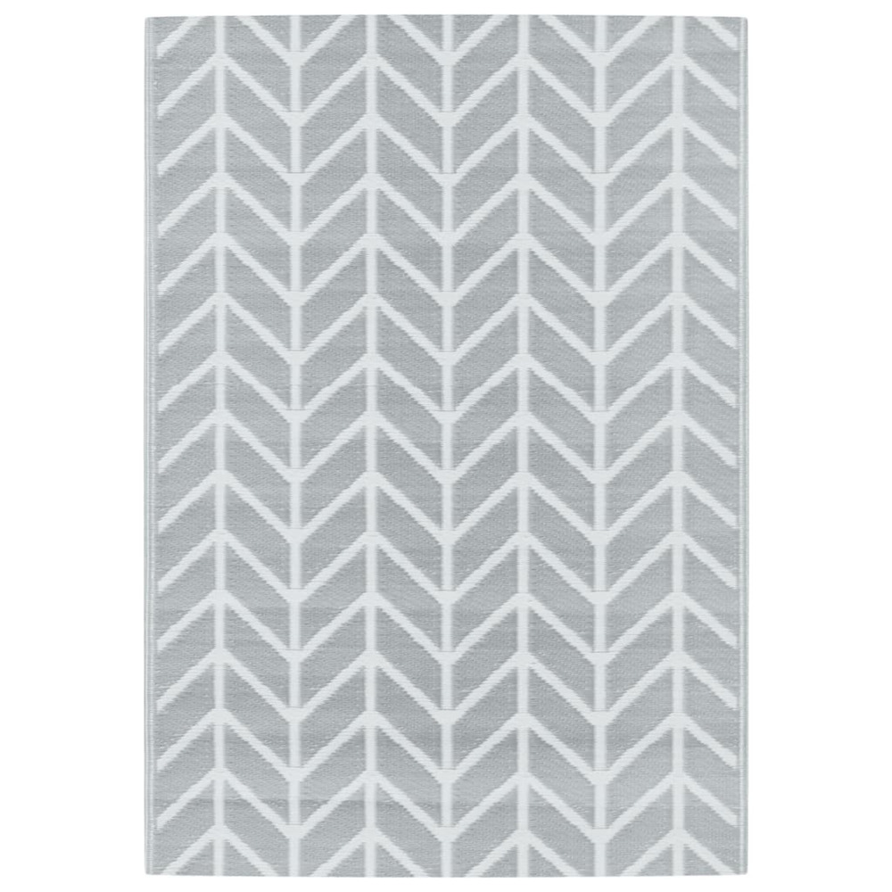 Tapis d'extérieur arakil gris 140 x 200 cm pp