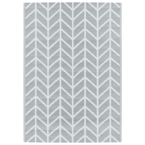 Tapis d'extérieur arakil gris 140 x 200 cm pp