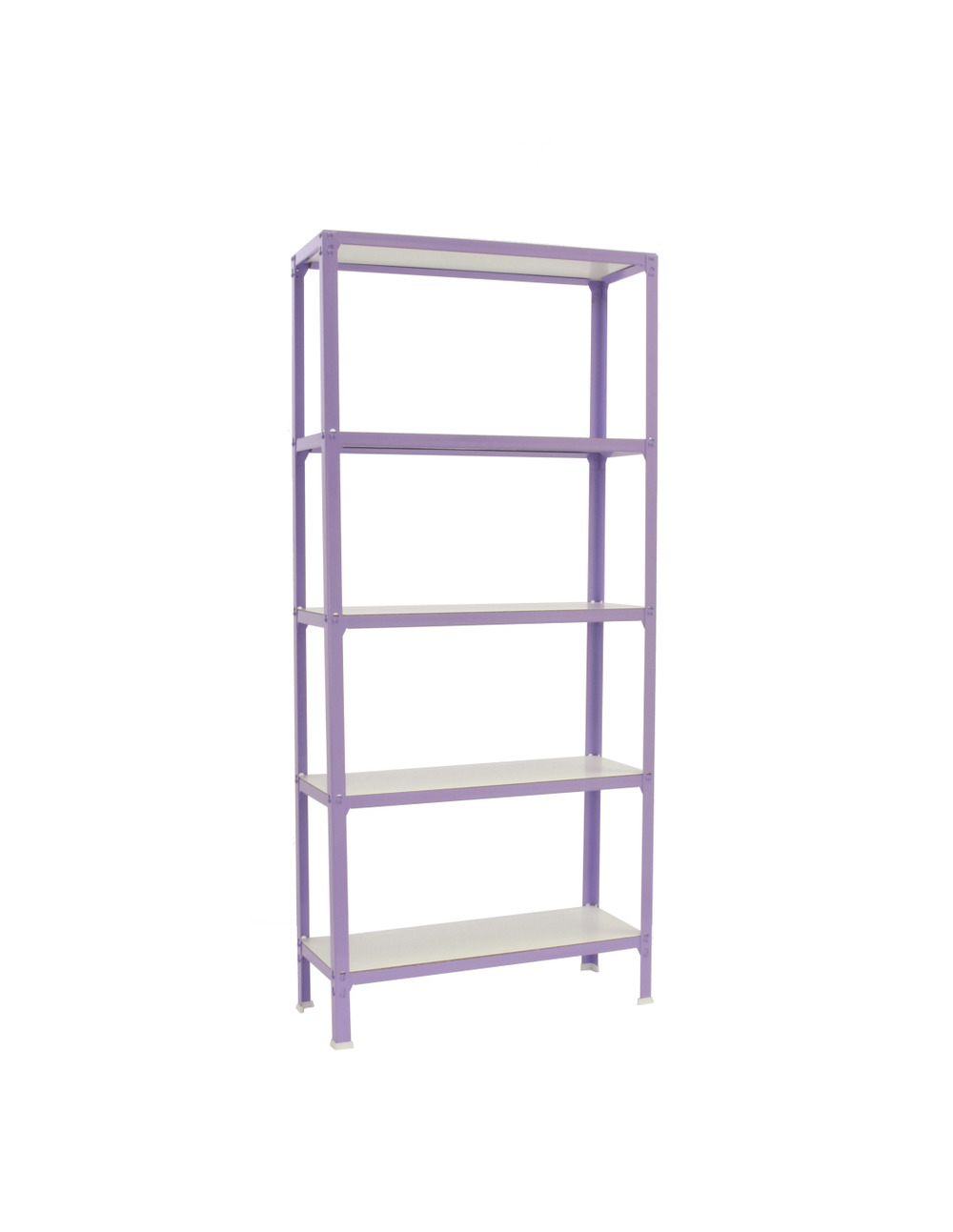Etagère légère sans vis simonhome click wood plus 5/300 violet/blanc violet/blanc 1800x1000x300 - simonrack