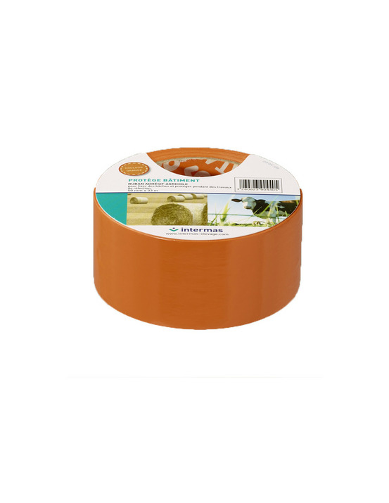 Ruban adhesif protege batiment orange 50mm x 33m