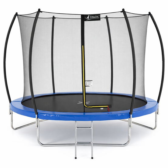 Trampoline rond ø 300cm avec filet de sécurité et échelle - fpr 300