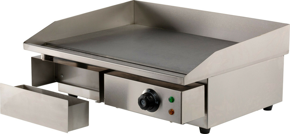 Plancha electrique professionnelle lisse - combisteel