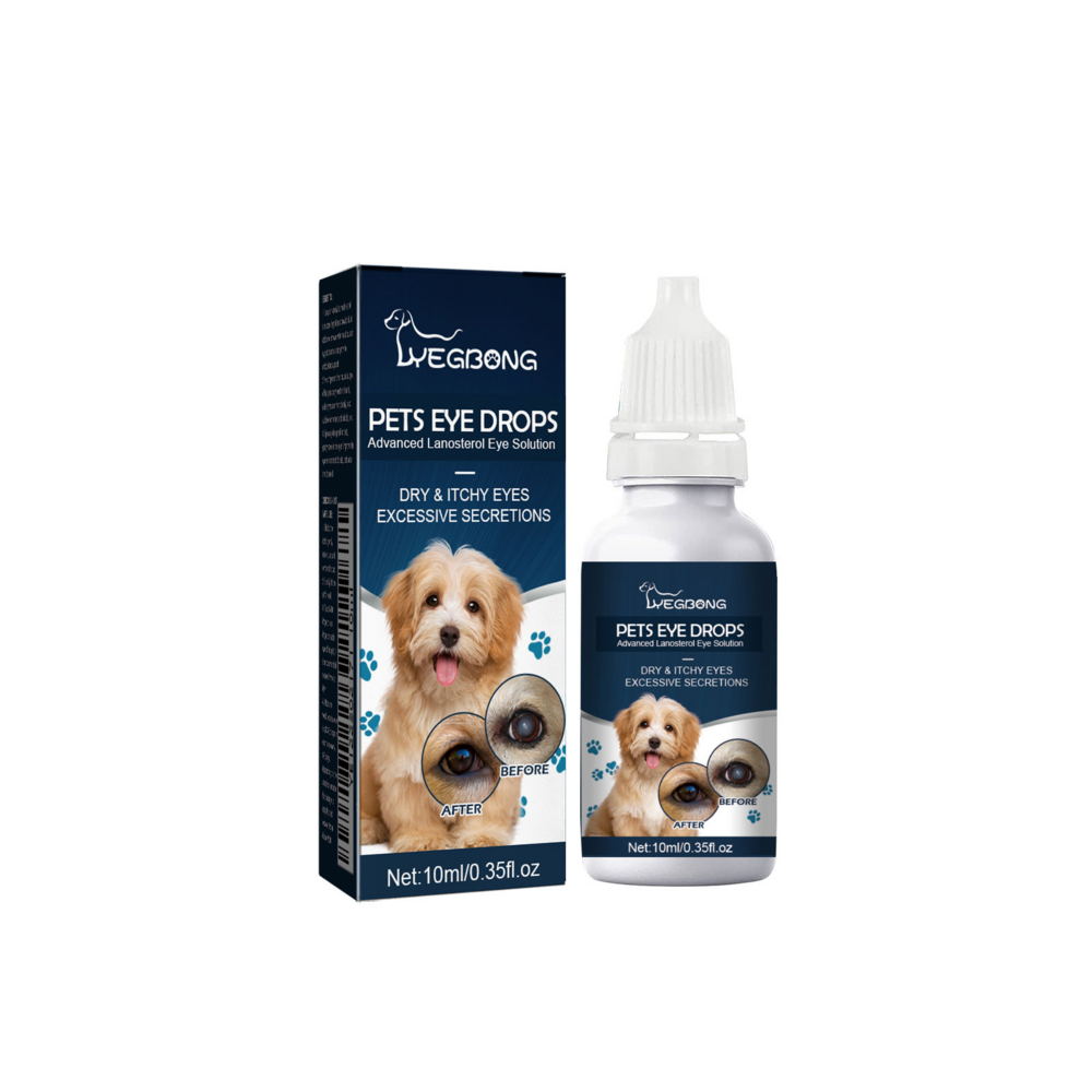 Lotion pour les yeux des animaux de compagnie, 10 ml