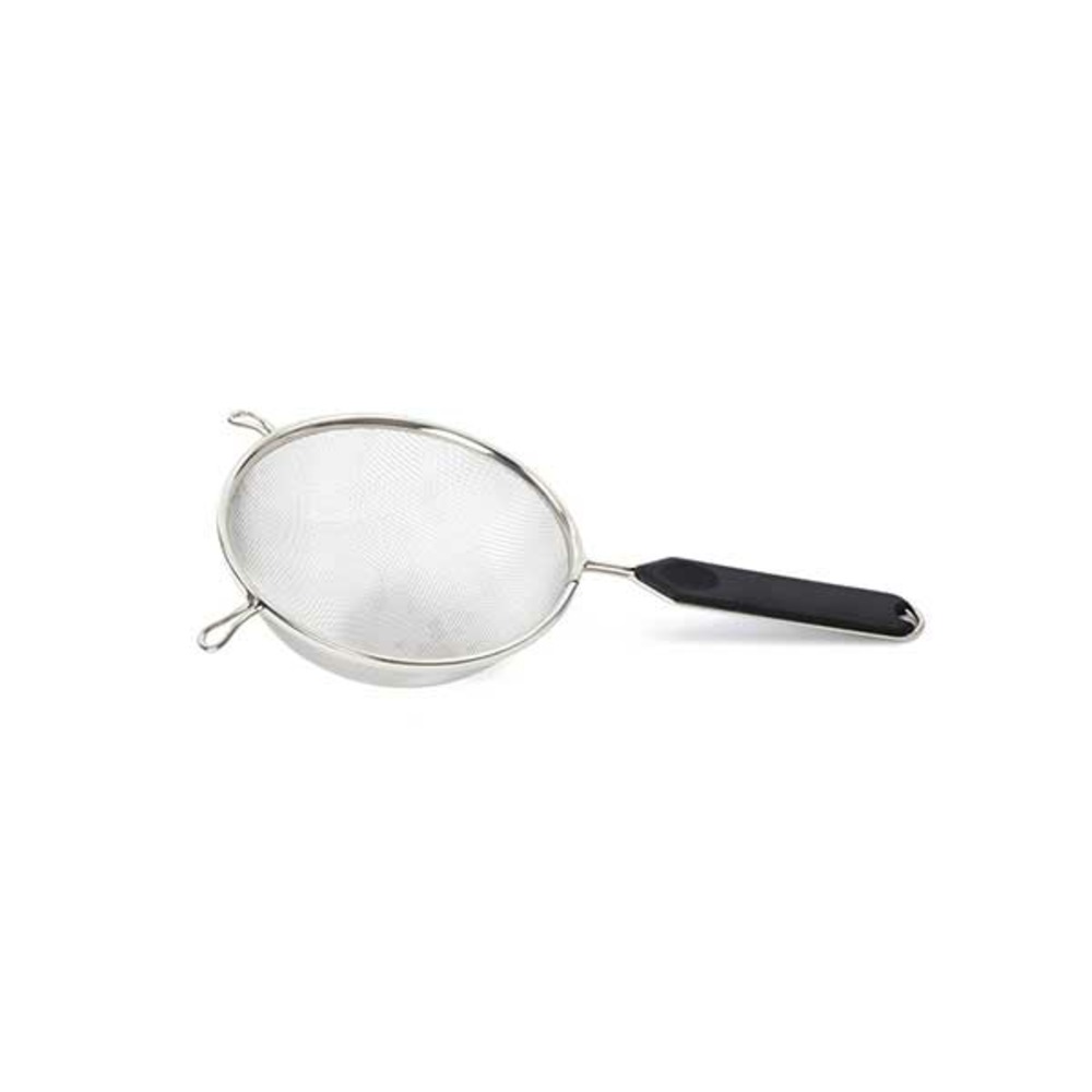 Passe-bouillon en inox maille fine 16 cm - matériel chr pro