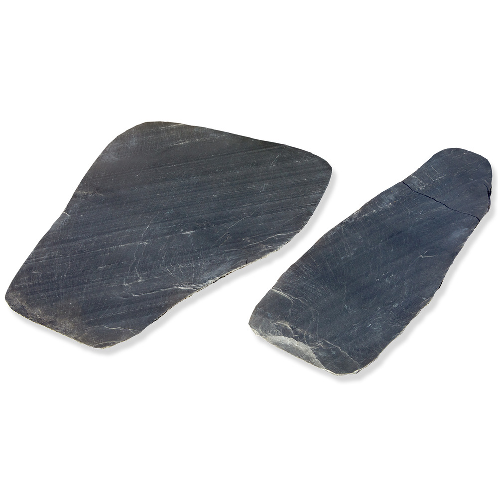 Pas japonais ardoise grand format irrégulier ep. ±3 cm (lot de 15)