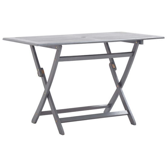 vidaXL Table de jardin pliable 120x70x75 cm