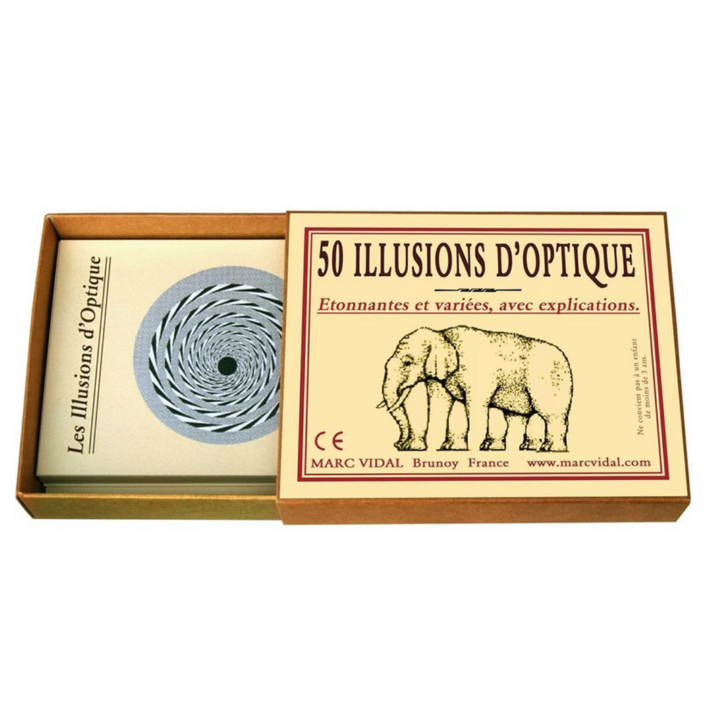 Jeu de cartes : 50 illusions d'optique