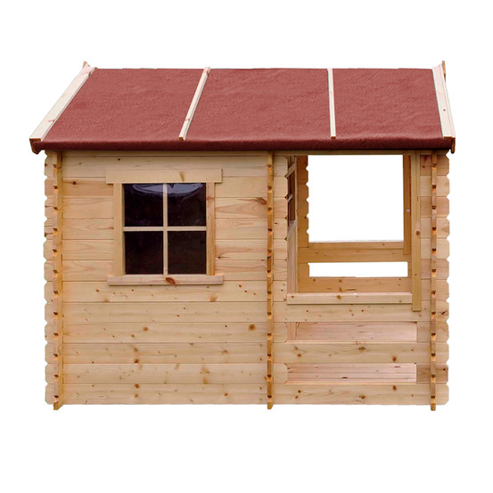 Maison en bois pour enfants - 1.1m2 - 182 x 146 cm - m501a
