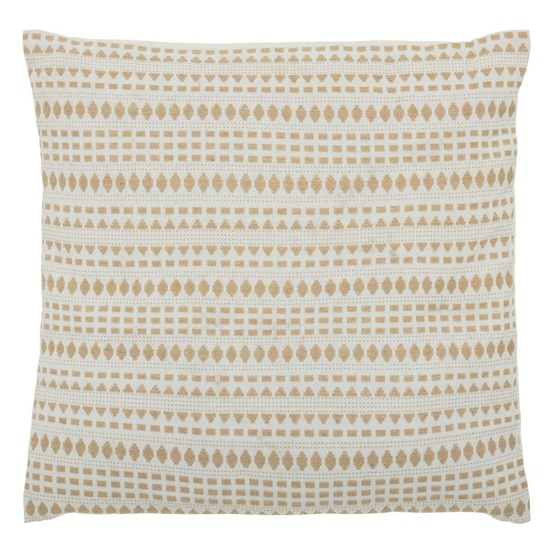 Coussin motifs jacquard