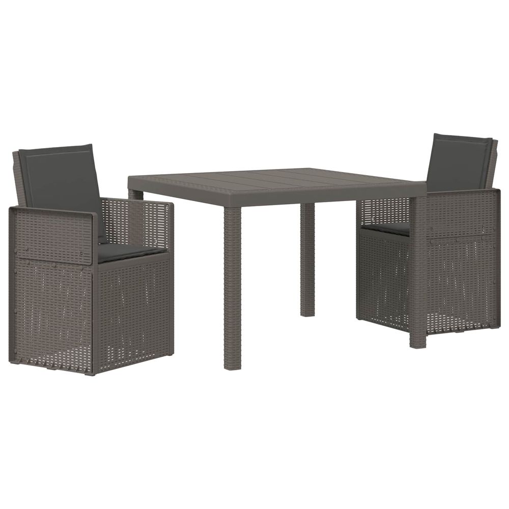 Ensemble de salle à manger pour jardin 3 pc pp