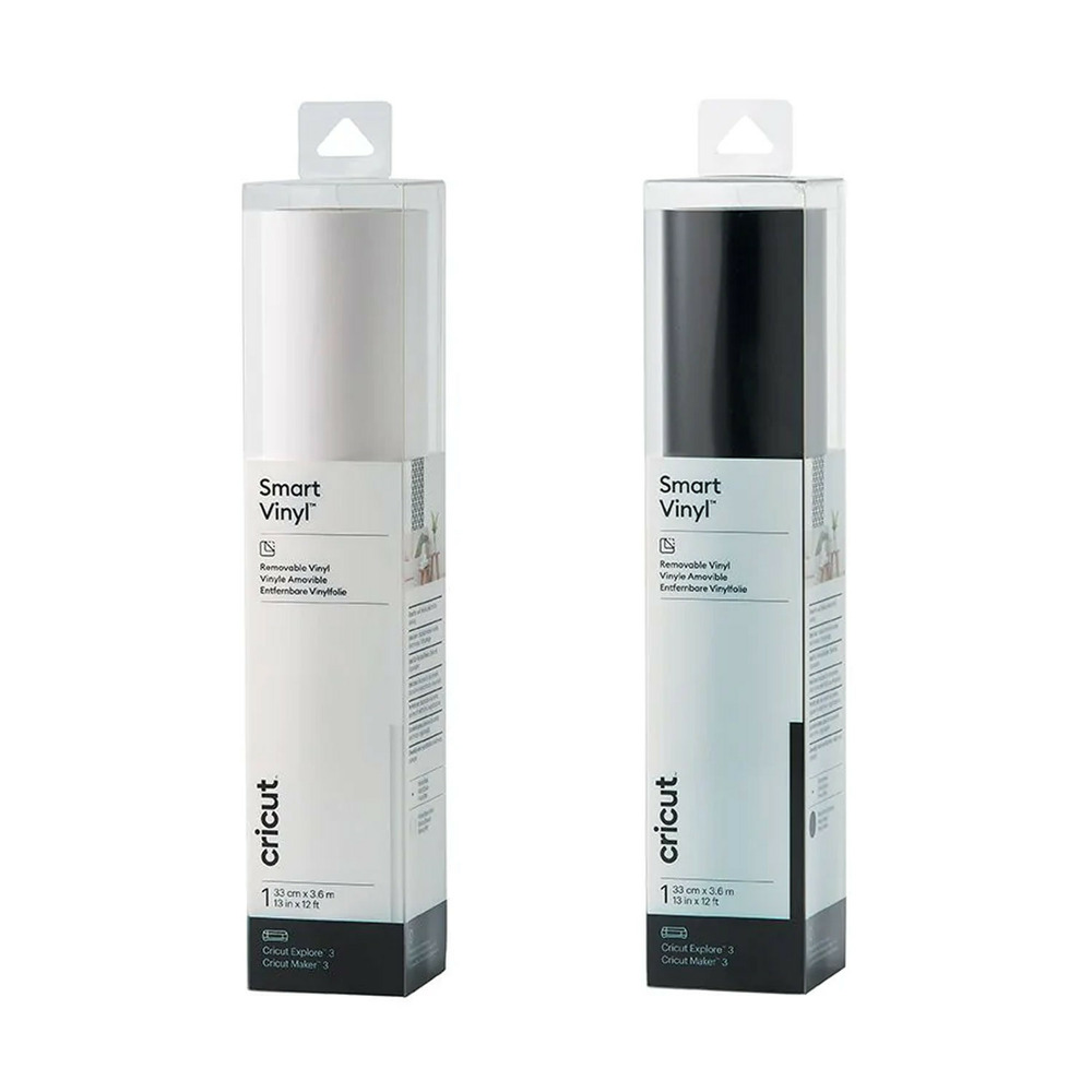 2 vinyles amovibles 366 x 33 cm - noir, blanc