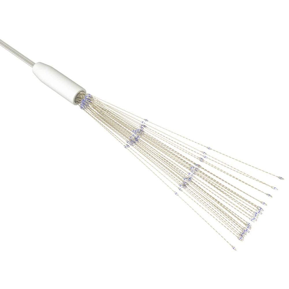 Feu d'artifice de noël d'extérieur bleu clair 20 cm 140 led