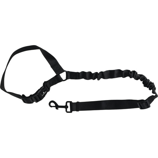 Laisse de voiture ramone noir m pour chien max 30 kg