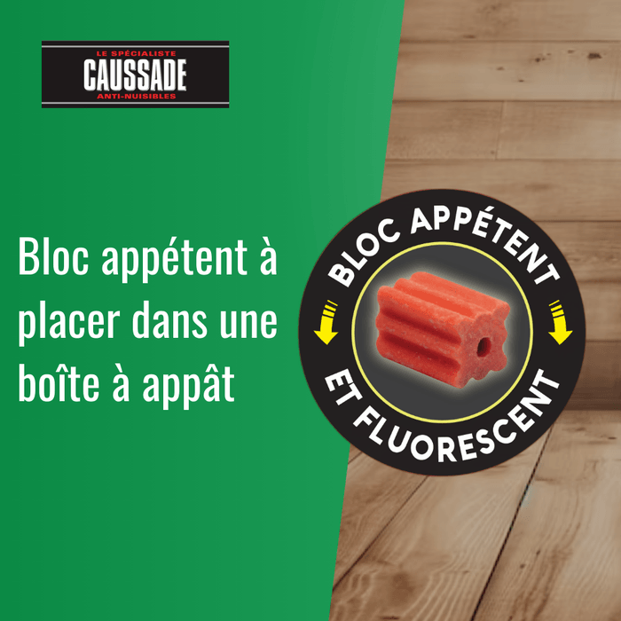 Raticide Canadien - Anti Rats - Efficacité Radicale – Tous Lieux – 12 Appâts Blocs Pâtes Flocoumafen - Prêt à l'emploi - Au quotidien Raticide Canadien - Anti Rats - Efficacité Radicale – Tous Lieux – 12 Appâts Blocs Pâtes Flocoumafen - Prêt à l'emploi - Au quotidien