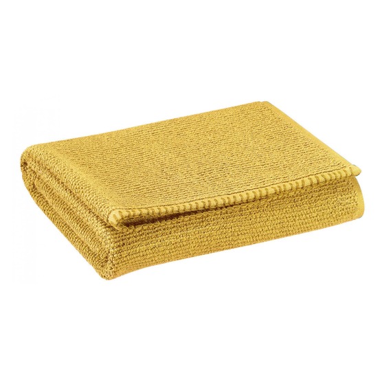 Drap de douche bora curry 70 x 130 cm