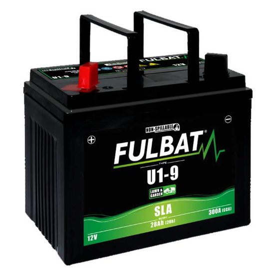 Batterie pour autoportée u1-9 sla fulbat 550901 28ah et 12v