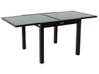 Table de jardin aluminium extensible "porto 8" - phoenix - noir