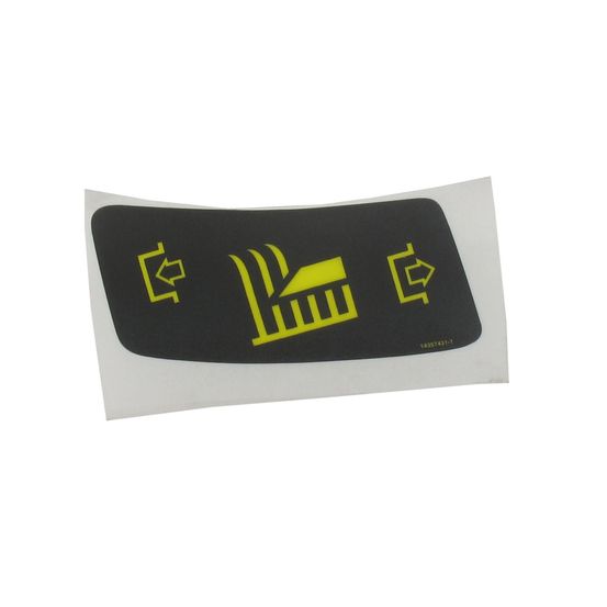 Autocollant embrayage de lame stiga origine 114357431/1, 1143574311.