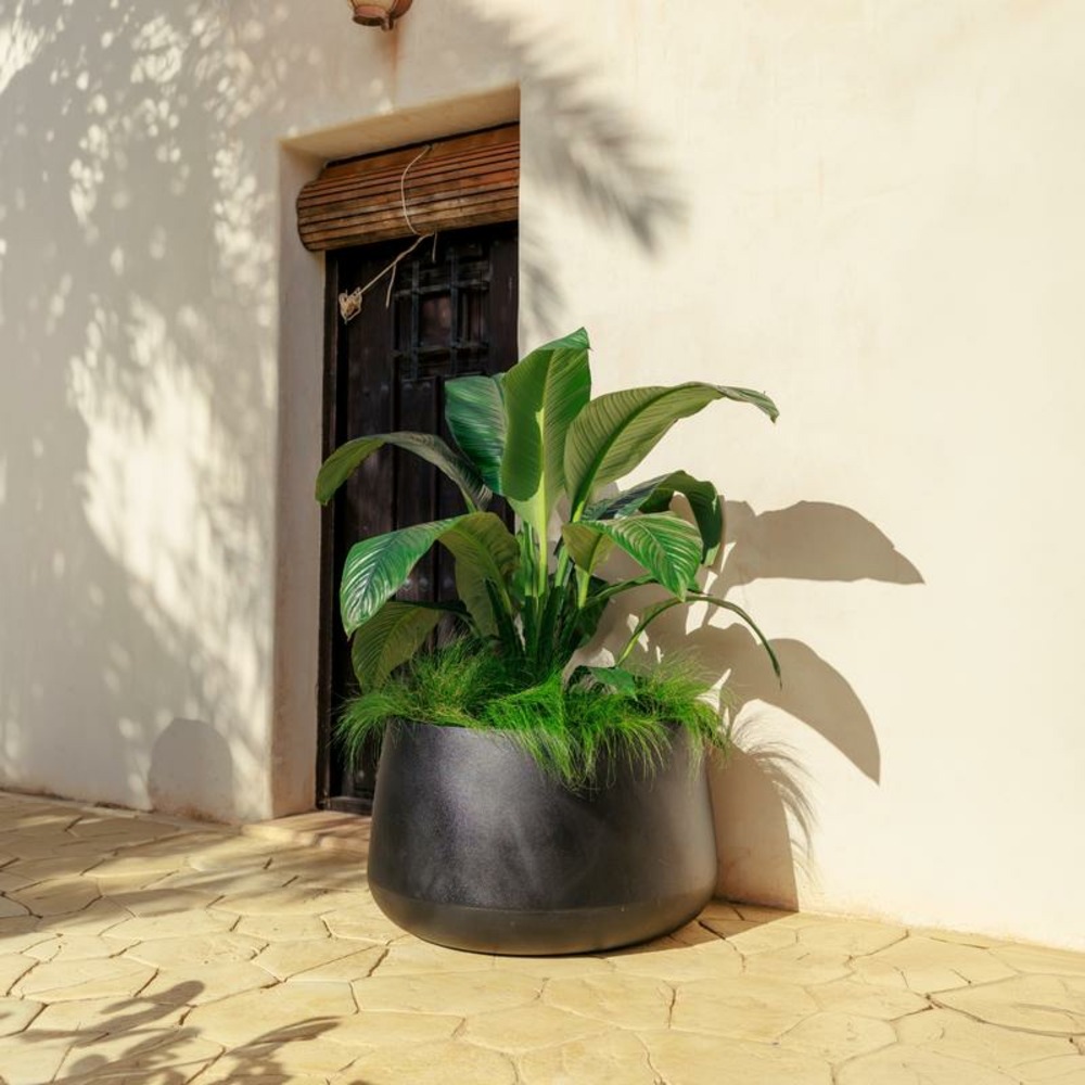 Pot Camelia 80 Noir