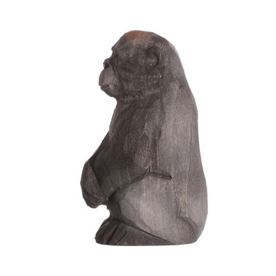 Figurine gorille en bois