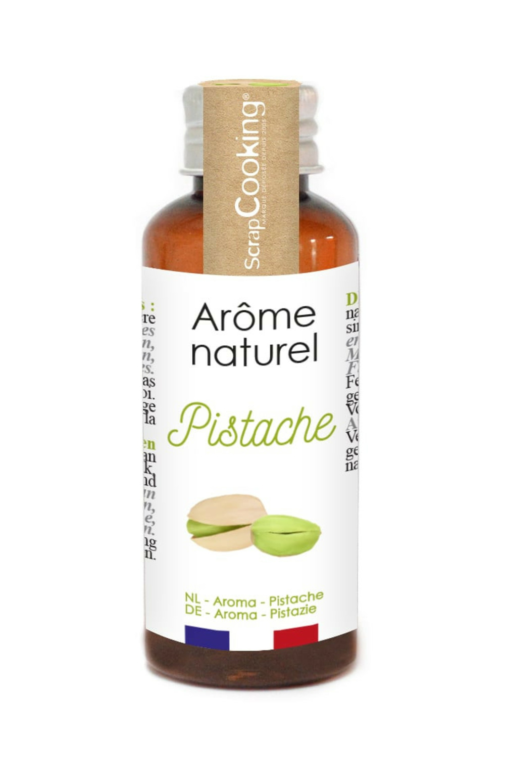 Arôme alimentaire naturel liquide - pistache 40 ml