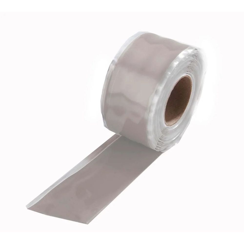 Ruban silicone auto-amalgamant, transparent