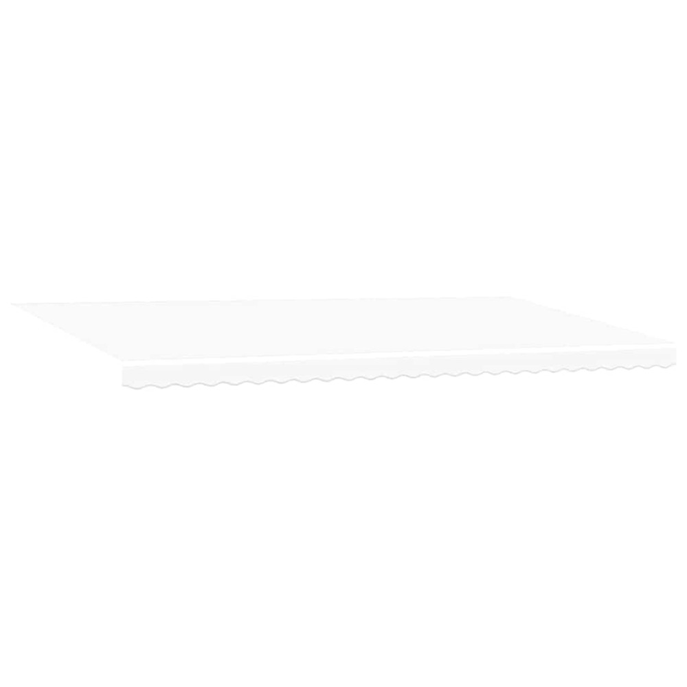 Toile de rechange pour auvent blanc 580 x 345 cm polyester