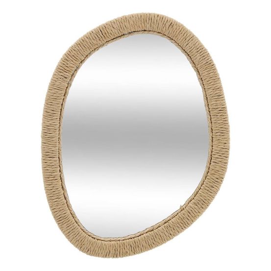 Miroir design effet corde