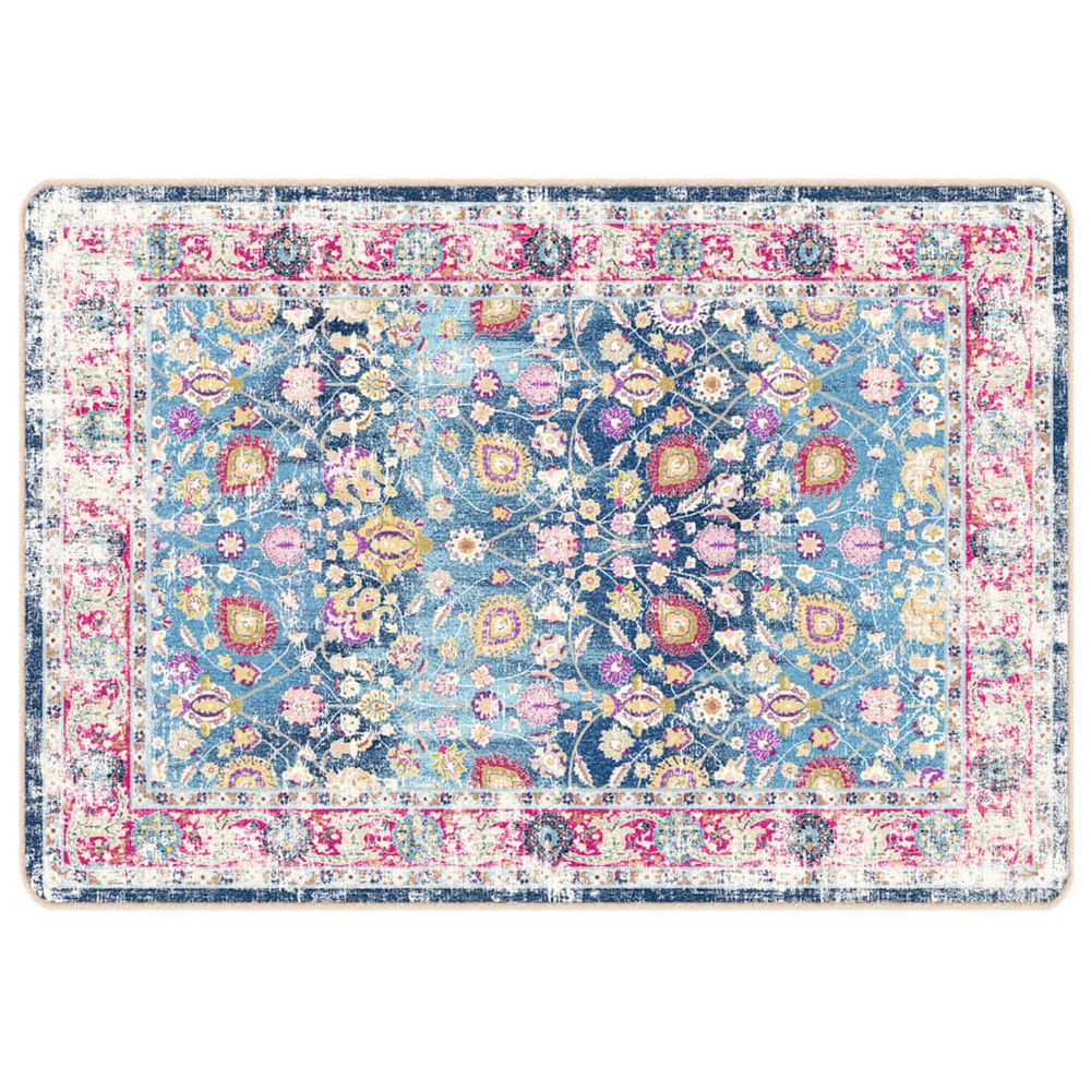 Tapis lavable multicolore 160x230 cm