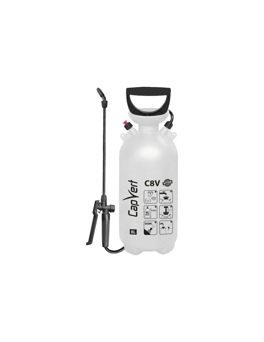 Pulve press prealable c8v 8l