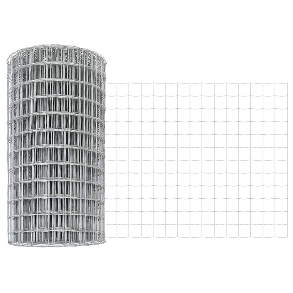 Clôture euro 0,4 x 10 m fer revêtu de pvc