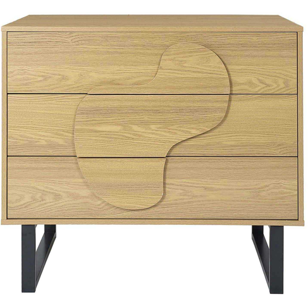 Commode en mdf et métal calypso