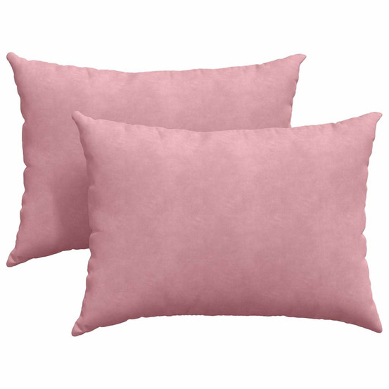 Coussins de canapé 2 pcs rose 70 x 50 cm