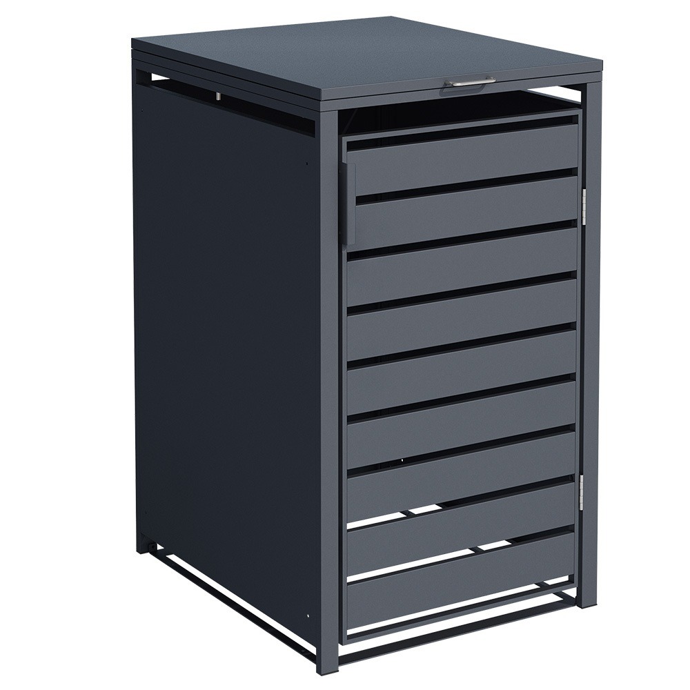 Conversion kliko - 1 conteneur - anthracite - 68x80x116 cm