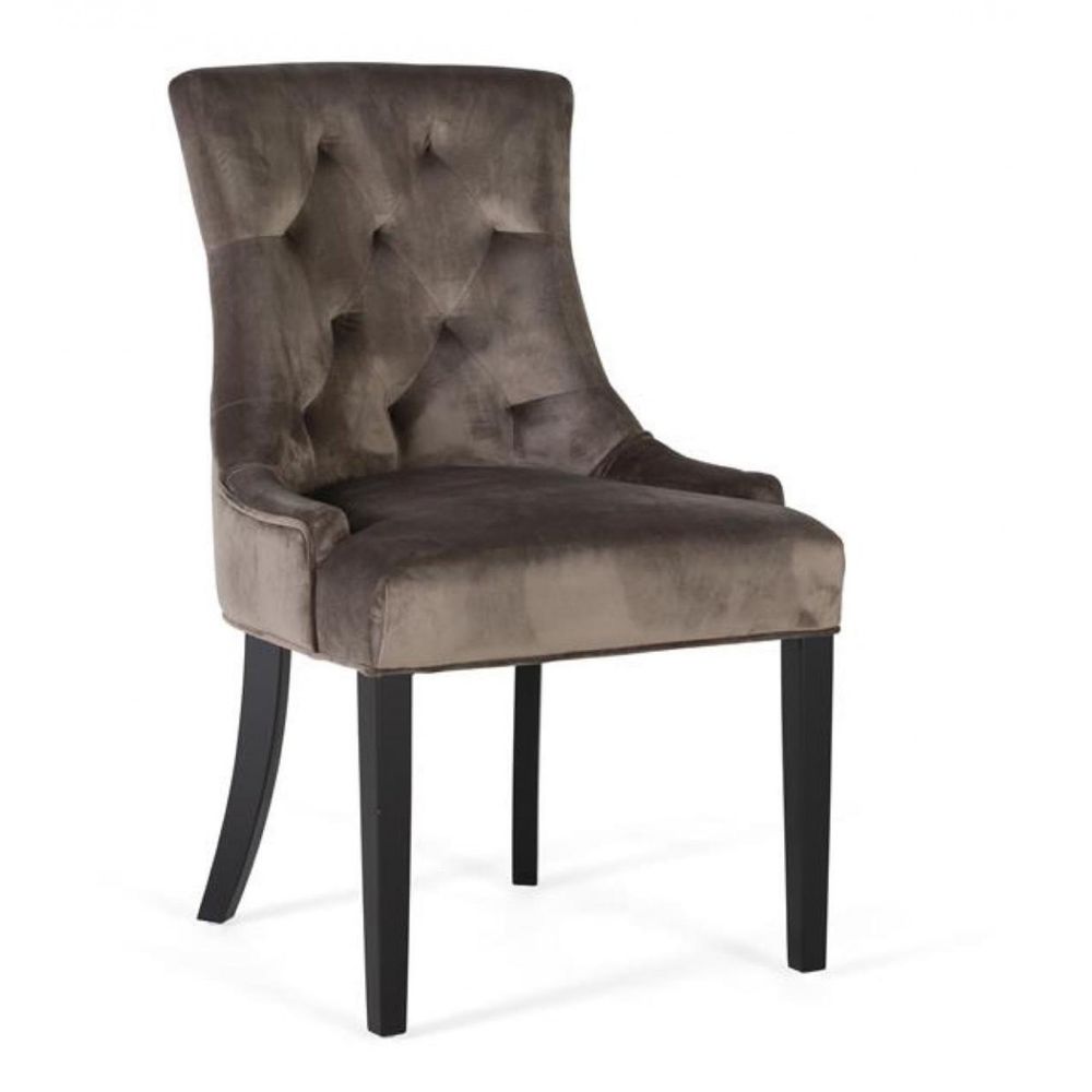 Lot de 2 chaises bois gris - décoration d'autrefois